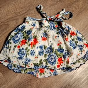 Floral Mini Skirt